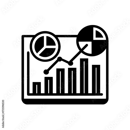 competitive analysis chart icon 