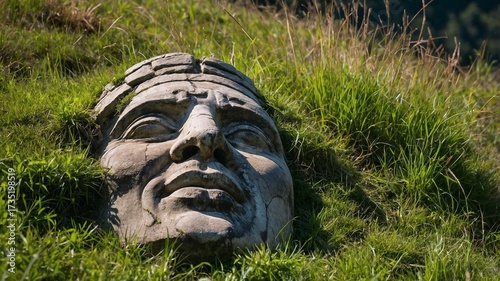 old statue