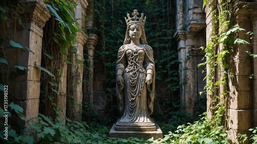 statue of virgin mary