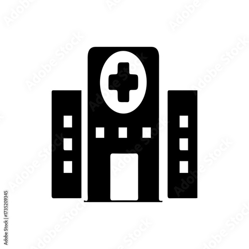 Hospital Building Icon