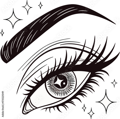  eye vector illustration