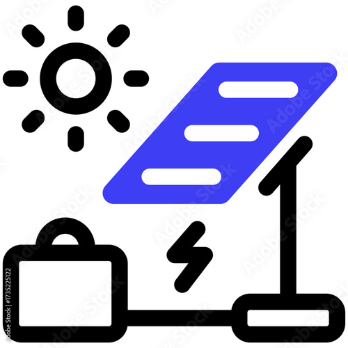 Solar Panel Icon