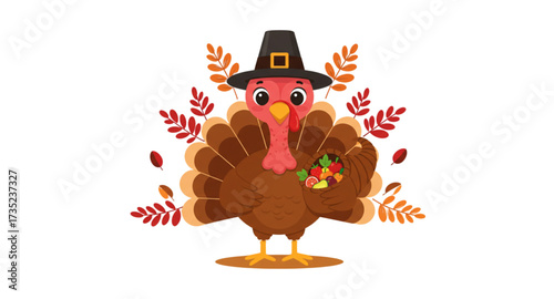 thanksgiving turkey cartoon