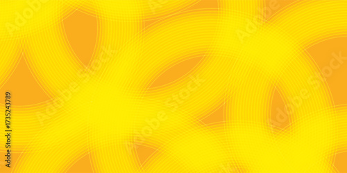 Pasta background, spaghetti abstract geometric pattern. Macaroni yellow poster. Wavy abstract pattern.