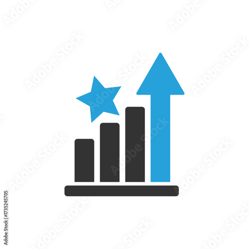 business graph icon