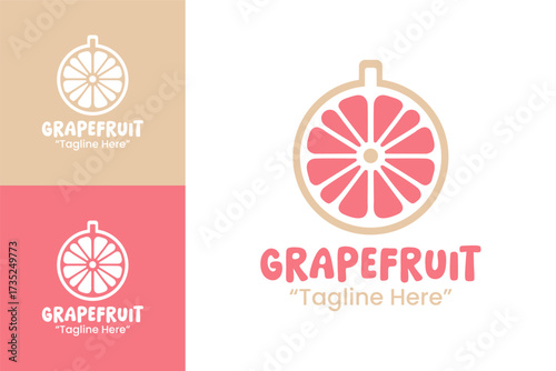 Citrus Grapefruit Logo Design