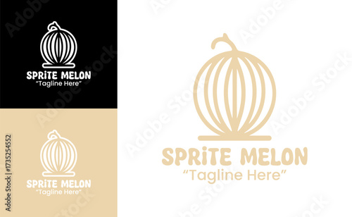 Sprite Melon Logo Creative Tropical Fruit Branding