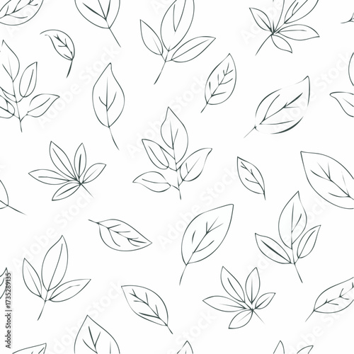 Seamless pattern, outline of drawn flowers, pastel colors. elegant design for pastel linen, textile
4
