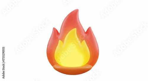 Ignite Your Creativity with this Bold Flame Icon, Perfect for Web Design, Branding, and Social Media Projects needing a touch of warmth and passion now