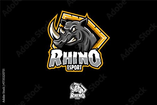 Mascot Logo – Cartoon Dinosaur Monster Design