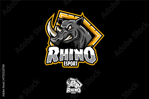 Mascot Logo – Cartoon Dinosaur Monster Design