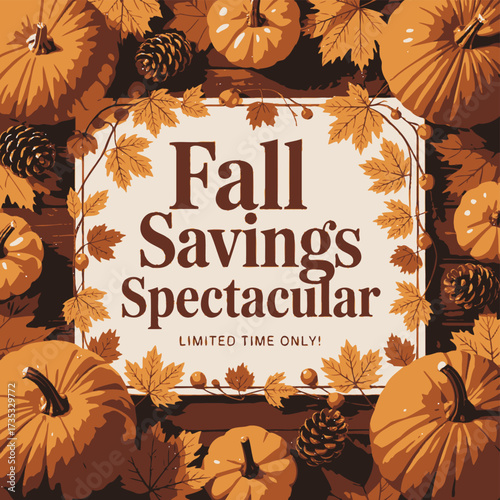 Celebrate the autumn season with a spectacular fall savings event offering limited time deals and discounts