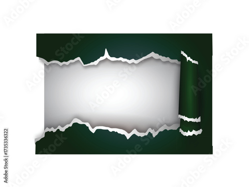 Realistic blank ripped paper isolated on transparent background ideal for note design text overlay scrapbooking and artistic visual mockups in print and digital
