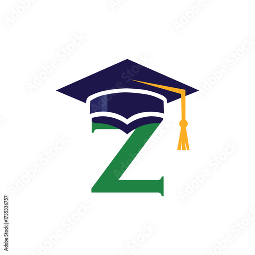 Letter Z Education Logo Design