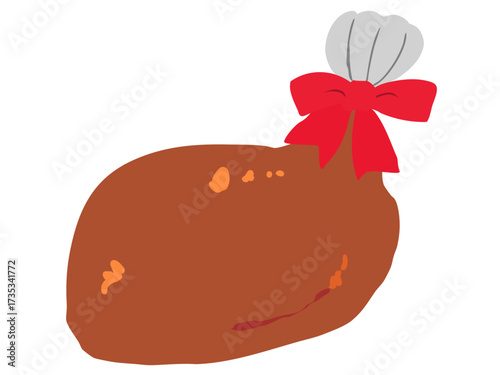 クリスマス チキン 主線なし