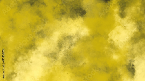 Vibrant, chaotic yellow-green smoke or fog texture.
Abstract background of chartreuse gas and dark clouds.