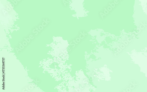 Soft pastel green watercolor texture with abstract cloudy patterns and light gradient tones. Smooth organic shapes with delicate brushstroke effects. Minimalist, calming, and natural in style