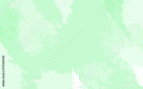 Soft pastel green watercolor texture with abstract cloudy patterns and light gradient tones. Smooth organic shapes with delicate brushstroke effects. Minimalist, calming, and natural in style