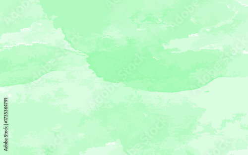 Soft pastel green watercolor texture with abstract cloudy patterns and light gradient tones. Smooth organic shapes with delicate brushstroke effects. Minimalist, calming, and natural in style