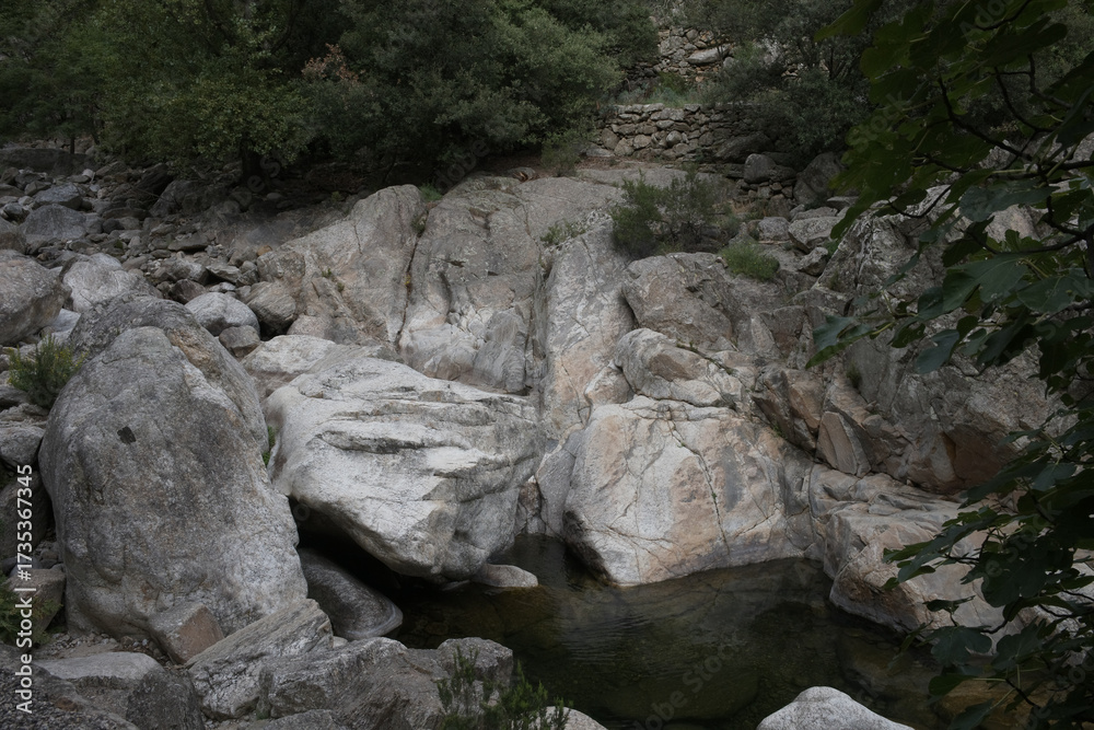 Fototapeta premium waterfall in the mountains