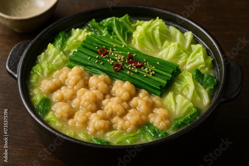 おいしそうなモツ鍋