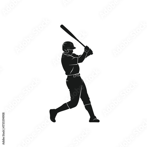 baseball player swinging a bat