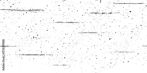 Abstract black and white grunge texture design illustration with ink drops and dirty paint elements on a paper surface