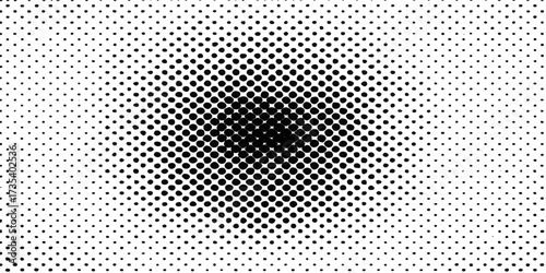 Black and white abstract dotted background with metallic texture and halftone pattern