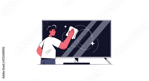 The importance of maintaining a clean television screen for optimal viewing experience and prolonged device lifespan