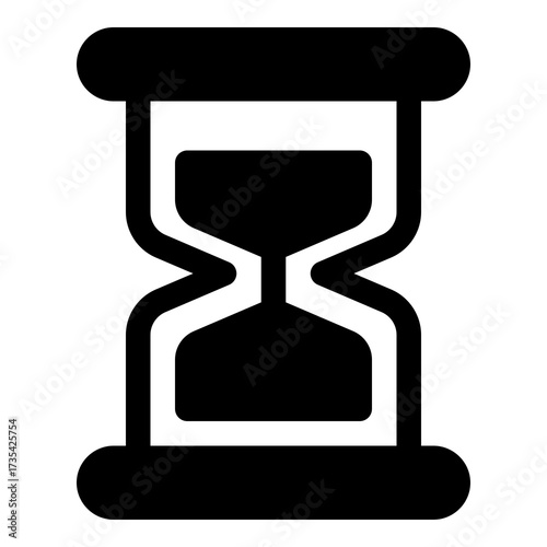 Hourglass icon for time and waiting