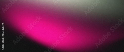 Vibrant white black pink gradient background with grainy noise texture, retro abstract wave design for poster cover banner copy space
