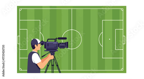 Filming the Beautiful Game: A Cameraman's Perspective on the Soccer Field Action and capturing dynamic shots on the pitch