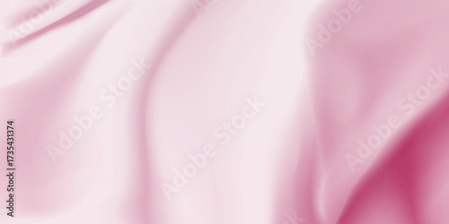 Soft Pink Fabric with Flowing Drapes and Subtle Light Reflections.