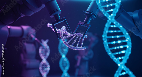 Synthetic Biology Lab with DNA Manipulation