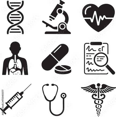 Human anatomy heart silhouette on white background human heart medical