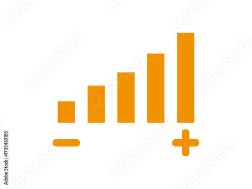 volume level adjustment icon