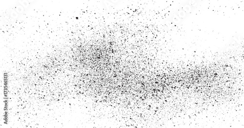 Abstract sand grain gradient texture. Stippled gritty noise background. Distressed dust particle overlay.  dot white paper noise texture with distress effect vector illustration pattern background.