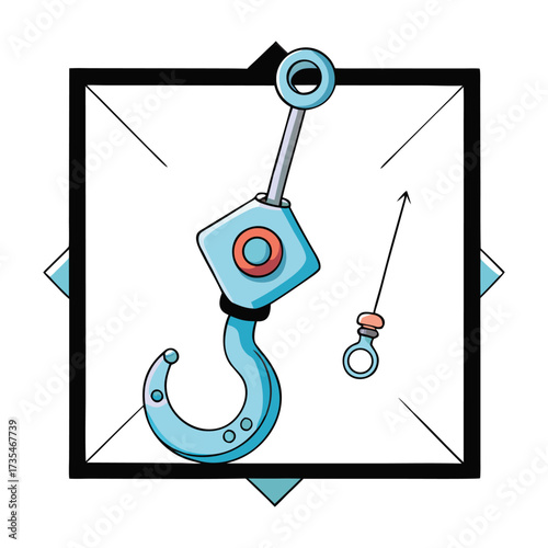 vector illustration of a Anchor Adobe Illustrator Artwork
