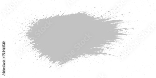 Abstract grunge background with a black ink splat and dirty paint texture illustration