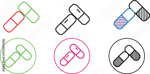Medicine ICON, Pharmacy, doctor and medicine icon