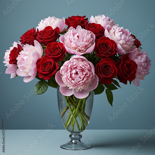 Crimson & Blush Bloom