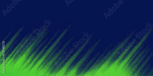 Abstract colorful background with blue and green lines in motion, a digital pattern with a subtle glow and texture