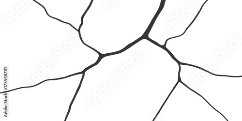 Seamless mosaic tile pattern illustration with a hole in the wall providing light and shape in the geometric style for backdrop design or decoration art