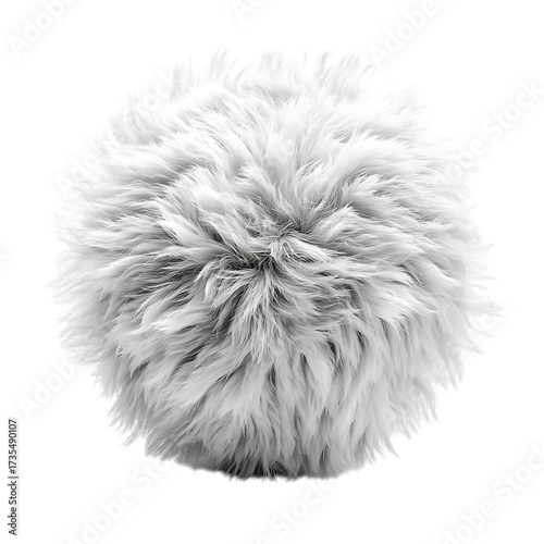 ball made of fluffy png