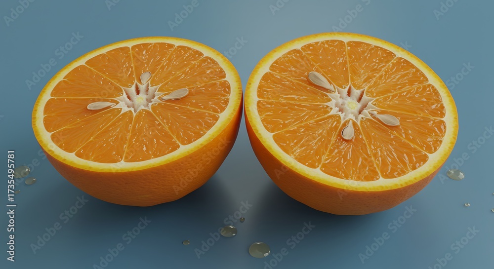 Fototapeta premium Citrus Symmetry