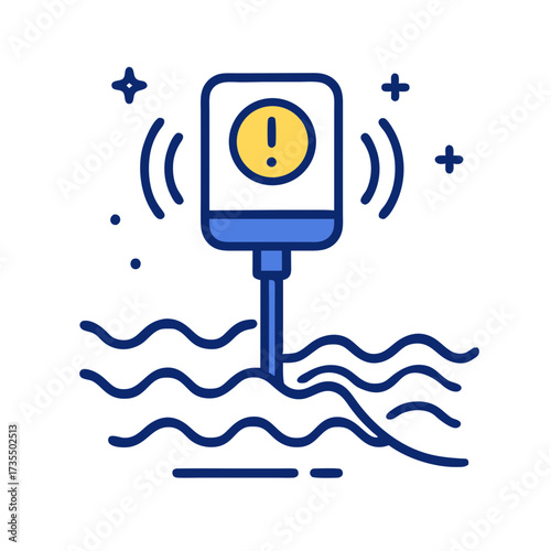 Advanced IoT water level monitoring and alert system providing critical real-time data for smart city infrastructure management and environmental safety initiatives