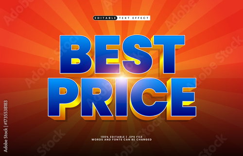 best price editable text effect