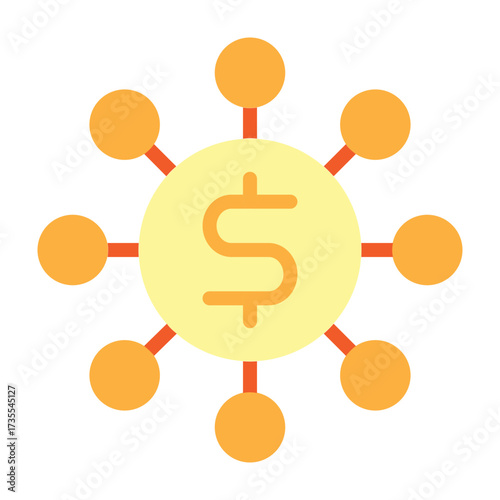 Crowdfunding Vector Flat Icon Design