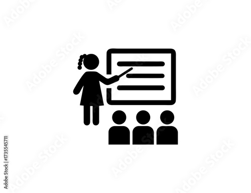 man and woman in office