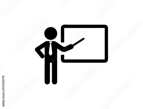 businessman with tablet